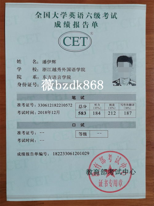 英语六级成绩单含金量不低,这些优势用处别小瞧